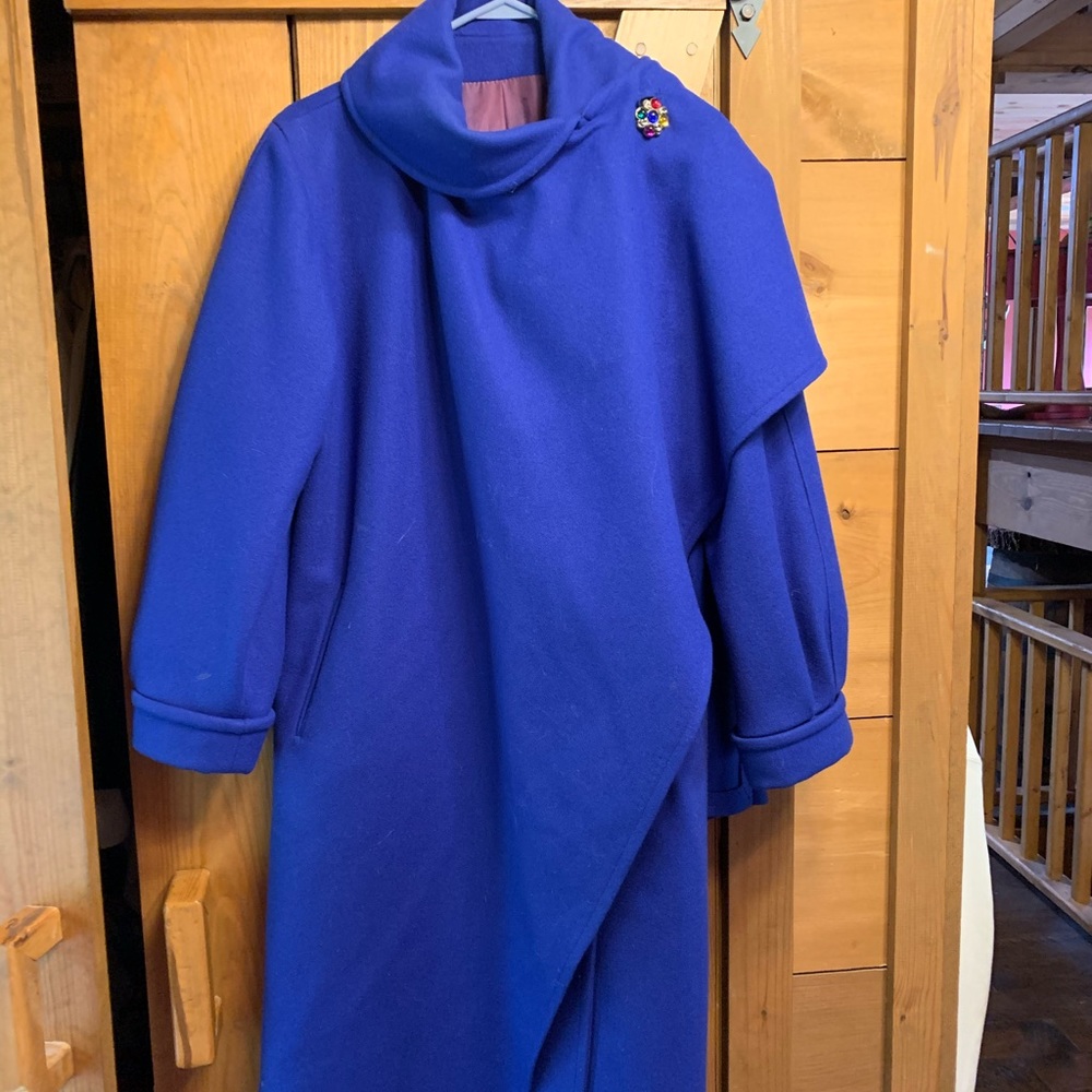 Full length wool coat